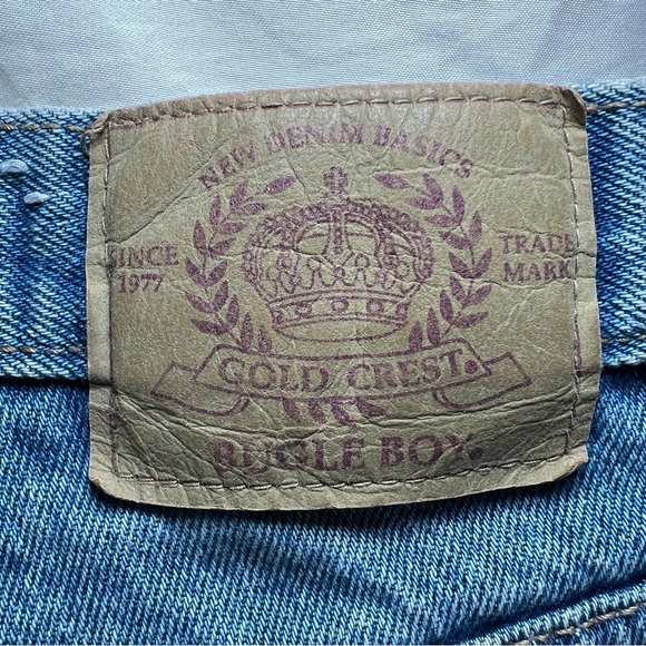 Bugle Boy Gold Label Baggy Fit Jeans Pleated 34 x 32 Y2K - Picture 7 of 7